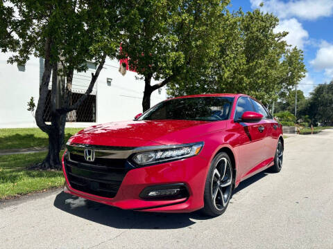 2019 Honda Accord for sale at HIGH PERFORMANCE MOTORS in Hollywood FL