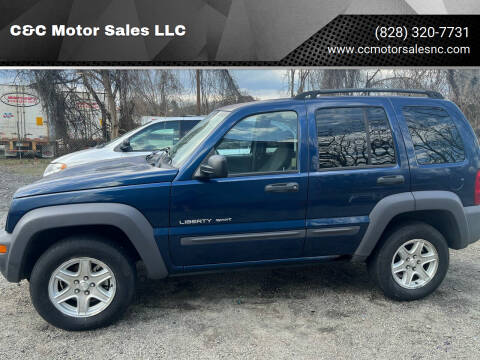 2003 Jeep Liberty for sale at C&C Motor Sales LLC in Hudson NC
