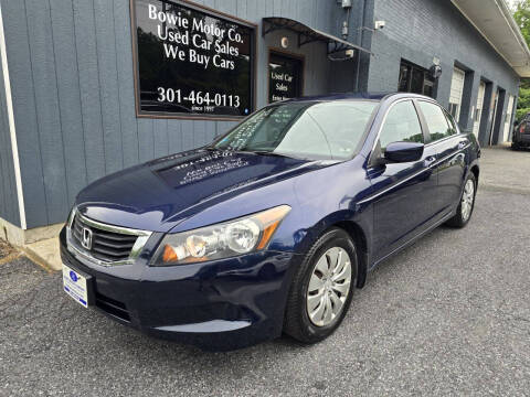 2010 Honda Accord for sale at Bowie Motor Co in Bowie MD