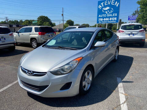 2013 Hyundai Elantra for sale at Steven Auto Sales in Marietta GA