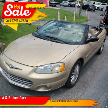 2001 Chrysler Sebring for sale at A & R Used Cars in Clayton NJ