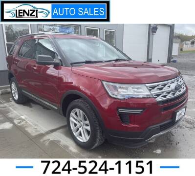 2018 Ford Explorer for sale at LENZI AUTO SALES in Sarver PA