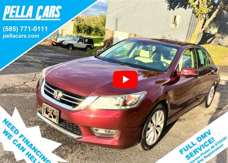 2013 Honda Accord for sale at Pella Cars LLC in Brockport NY