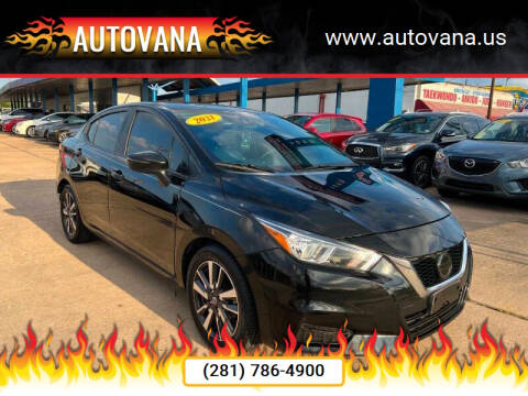 2021 Nissan Versa for sale at AutoVana in Humble TX