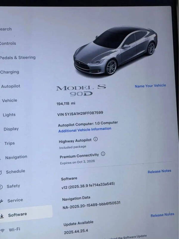 2015 Tesla Model S