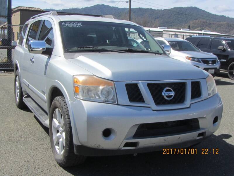 2008 Nissan Armada for sale at Mendocino Auto Auction in Ukiah CA