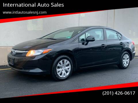 2012 Honda Civic for sale at International Auto Sales in Hasbrouck Heights NJ