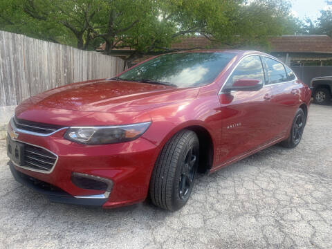 2017 Chevrolet Malibu for sale at H & H AUTO SALES in San Antonio TX