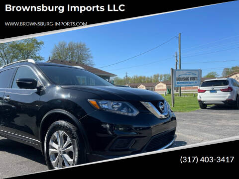 2015 Nissan Rogue for sale at Brownsburg Imports LLC in Indianapolis IN