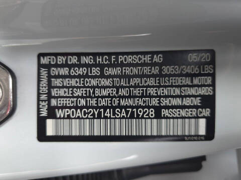 2020 Porsche Taycan Turbo