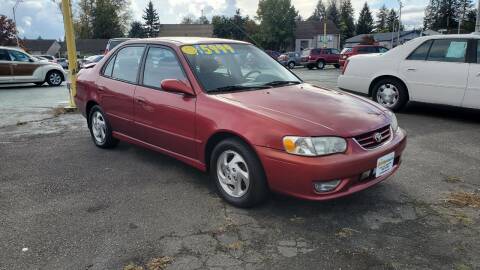 2002 Toyota Corolla for sale at Good Guys Used Cars Llc in East Olympia WA