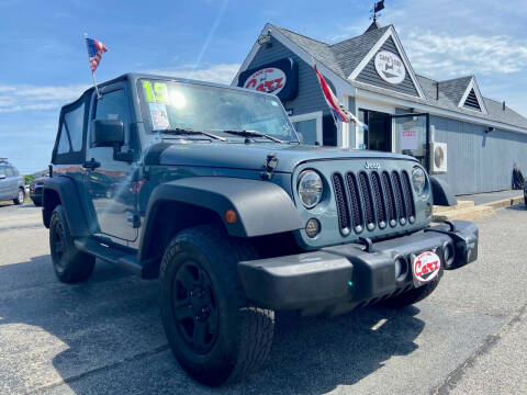 2015 Jeep Wrangler for sale at Cape Cod Carz in Hyannis MA