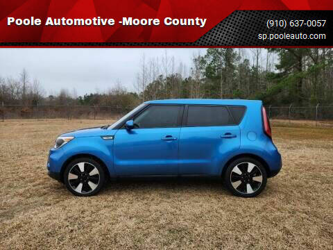 2017 Kia Soul for sale at Poole Automotive in Laurinburg NC