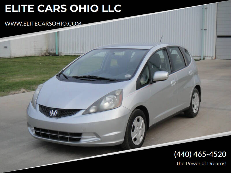 2012 Honda Fit for sale at ELITE CARS OHIO LLC in Solon OH
