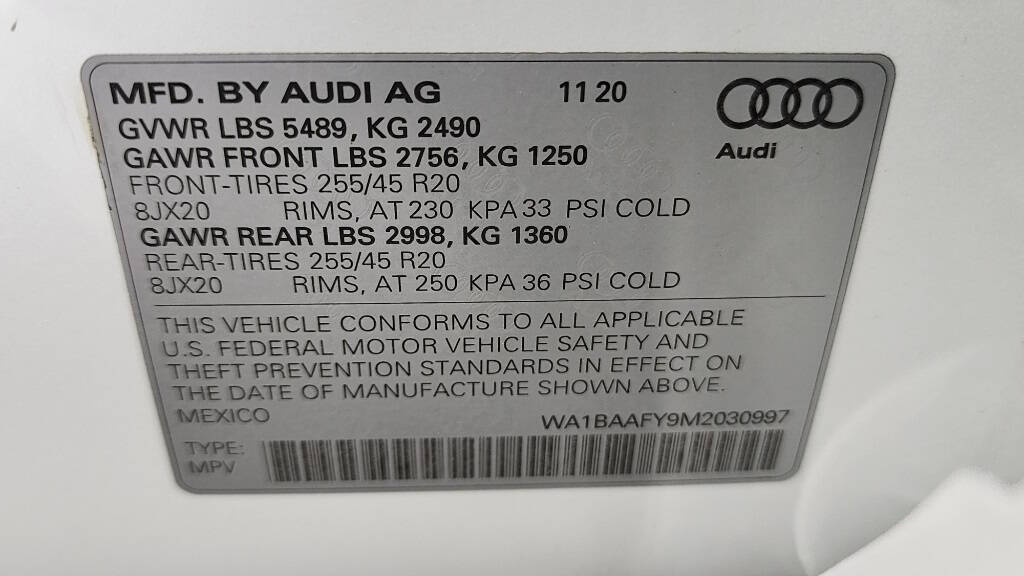 2021 Audi Q5 for sale at NJ Car Buyer in Jersey City, NJ