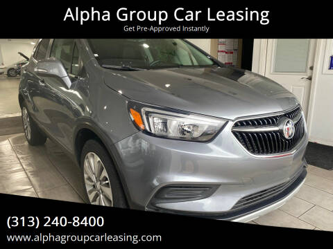 2019 Buick Encore for sale at Alpha Group Car Leasing in Redford MI
