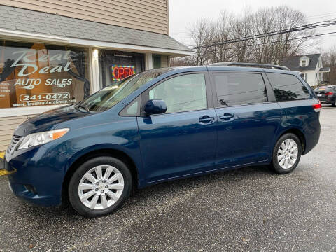 2012 Toyota Sienna for sale at Real Deal Auto Sales in Auburn ME