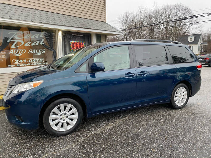 2012 Toyota Sienna for sale at Real Deal Auto Sales in Auburn ME