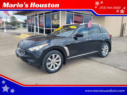 2011 Infiniti FX35 for sale at Mario's Houston in Houston TX