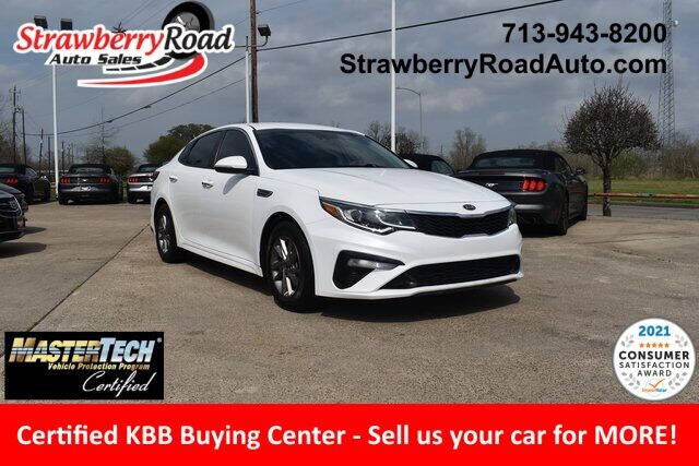 2020 Kia Optima for sale at Strawberry Road Auto Sales in Pasadena TX