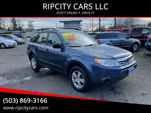 2011 Subaru Forester for sale at RIPCITY CARS LLC in Portland OR