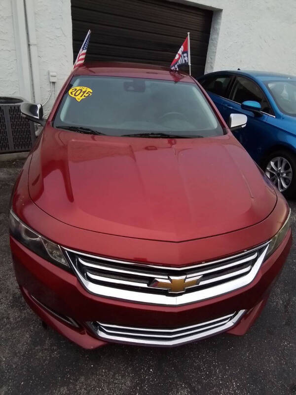 2015 Chevrolet Impala for sale at Nation Motors INC in Lake Worth FL