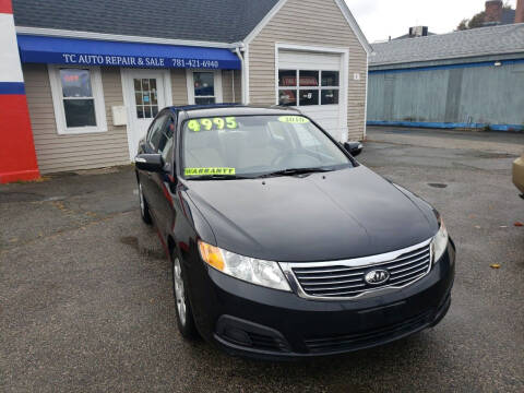 2010 Kia Optima for sale at TC Auto Repair and Sales Inc in Abington MA