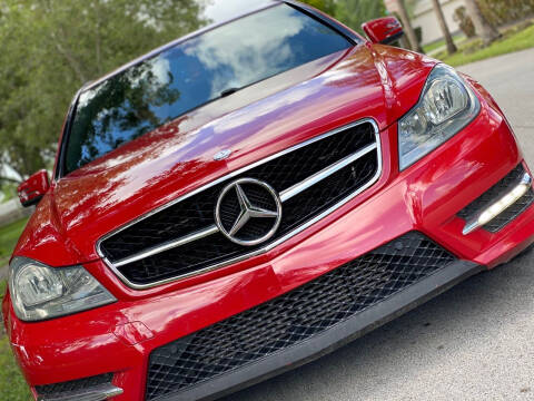 2013 Mercedes-Benz C-Class for sale at HIGH PERFORMANCE MOTORS in Hollywood FL