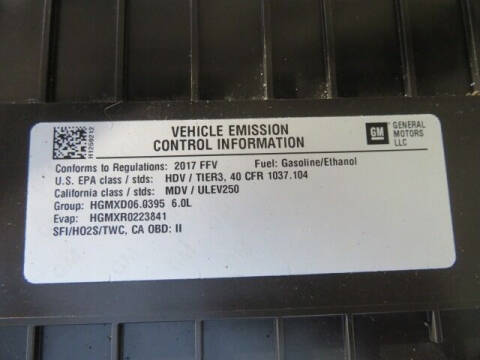 2017 GMC Savana 2500