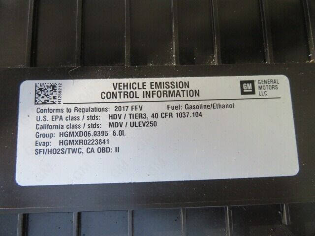 2017 GMC Savana 2500