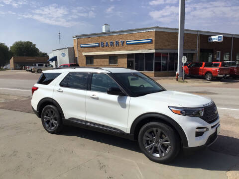 2023 Ford Explorer for sale at BARRY MOTOR COMPANY in Danbury IA