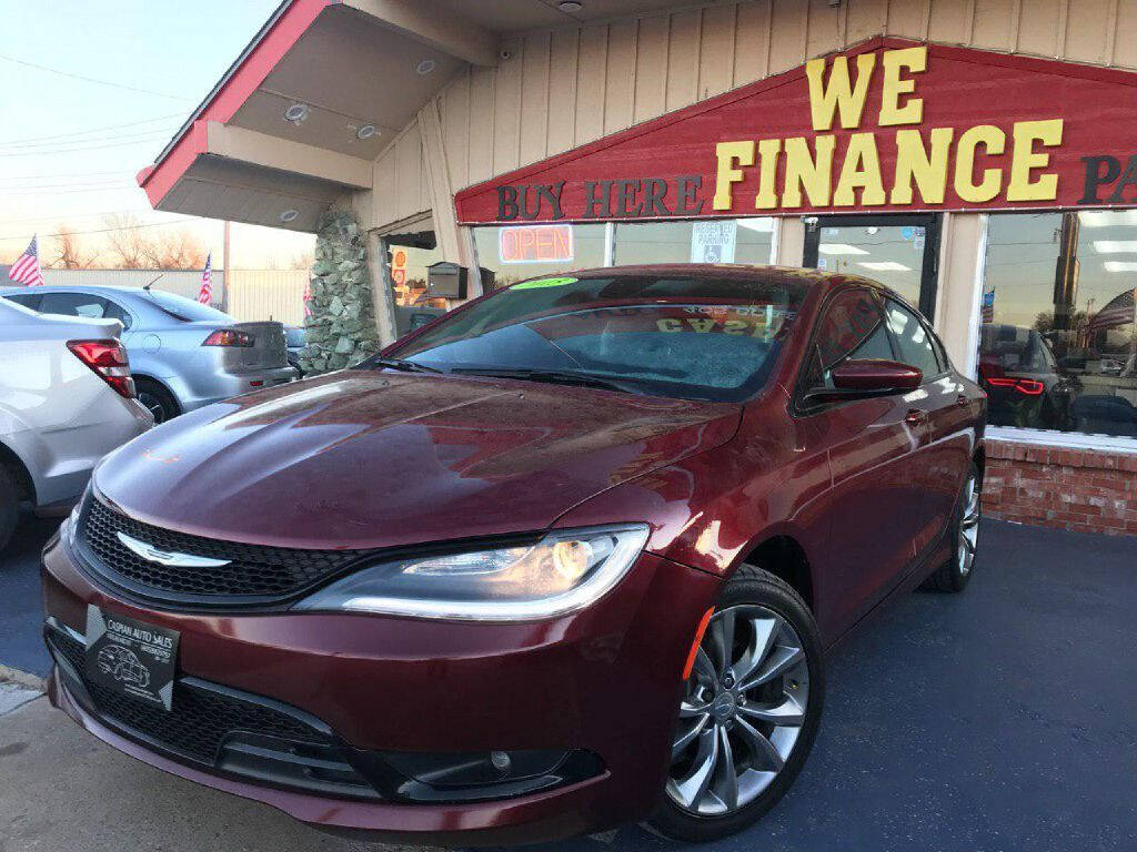 2015 Chrysler 200 for sale at Caspian Auto Sales in Oklahoma City, OK