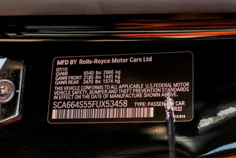 2015 Rolls-Royce Ghost