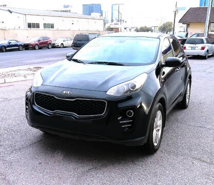 2017 Kia Sportage for sale at DESERT AUTO TRADER in Las Vegas NV