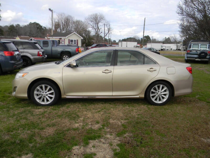 2012 Toyota Camry Hybrid for sale at SeaCrest Sales, LLC in Elizabeth City NC