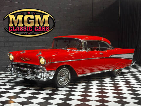 1957 Chevrolet Bel Air for sale at MGM CLASSIC CARS in Addison IL