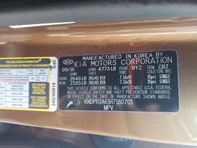 2017 Kia Sportage SX Turbo