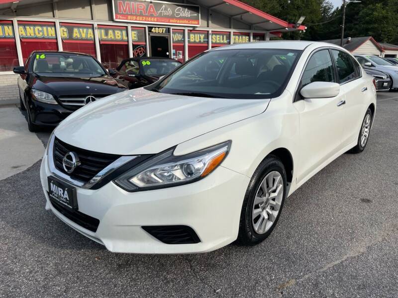 2018 Nissan Altima for sale at Mira Auto Sales in Raleigh NC