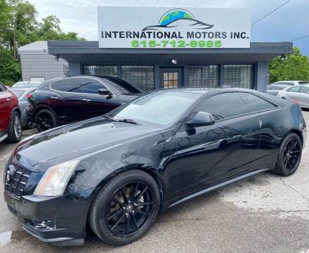 2013 Cadillac CTS for sale at International Motors Inc. in Nashville TN