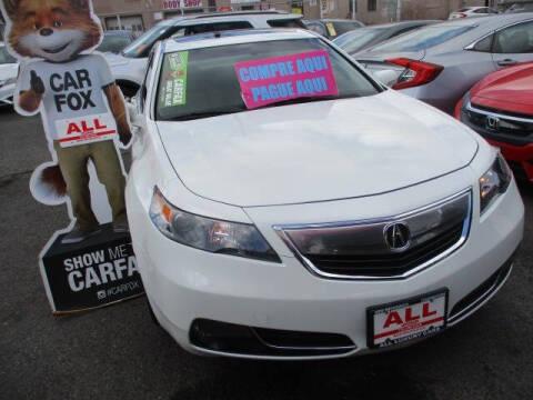 2014 Acura TL for sale at ALL Luxury Cars in New Brunswick NJ