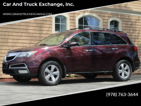 2010 Acura MDX for sale at Car and Truck Exchange, Inc. in Rowley MA