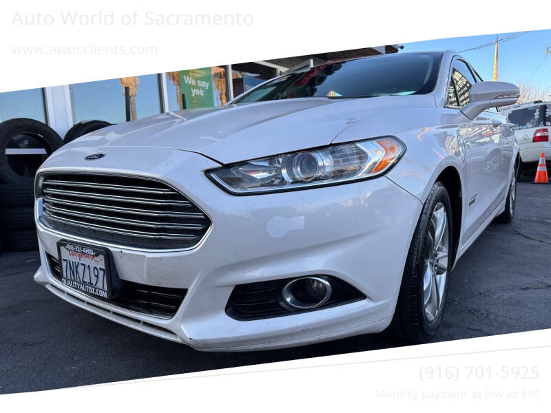 2015 Ford Fusion Energi for sale at Auto World of Sacramento in Sacramento CA