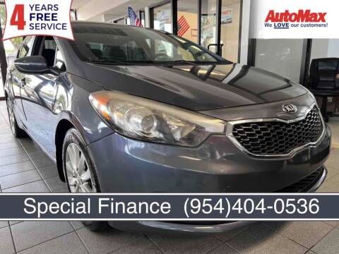 2016 Kia Forte for sale at Auto Max in Hollywood FL