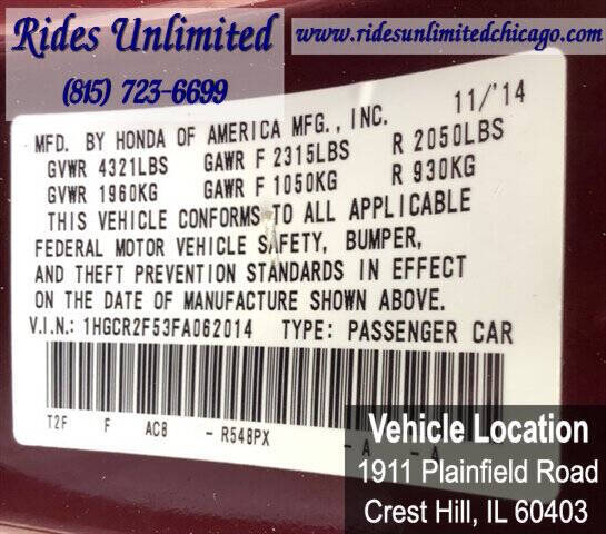 2015 Honda Accord Sport