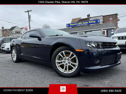 2015 Chevrolet Camaro for sale at Sharon Hill Auto Sales LLC in Sharon Hill PA