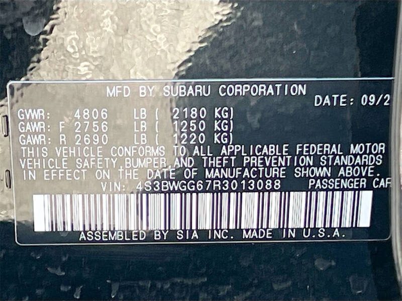 2024 Subaru Legacy Sport