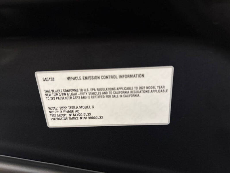 2022 Tesla Model X Plaid