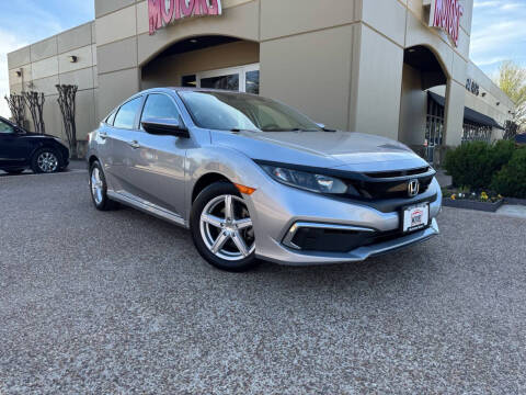2020 Honda Civic for sale at Mcandrew Motors in Arlington TX
