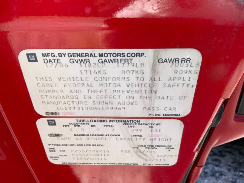 1987 Chevrolet Corvette