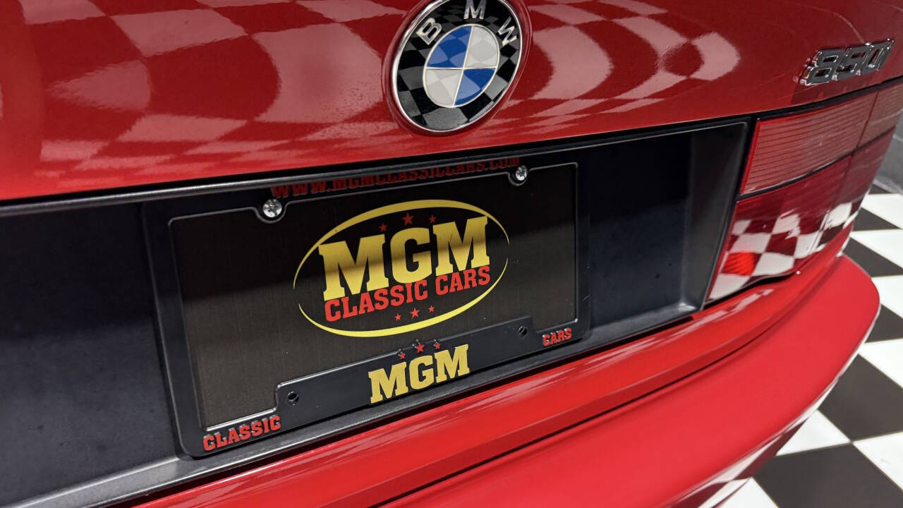 1991 BMW 8 Series 41